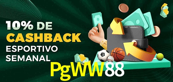10% de bônus de cashback na PgWW88