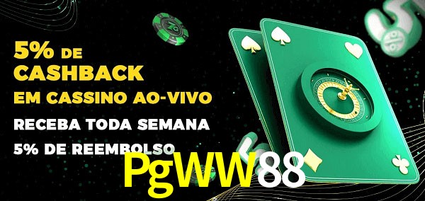 Promoções do cassino ao Vivo PgWW88